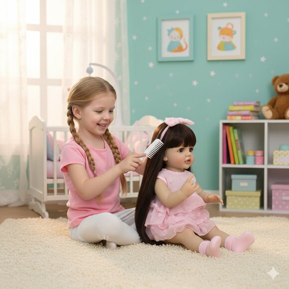 55 cm Babylistic Soft Silicone Vinyl Talking Reborn Doll very realistic - Picture 10 of 12